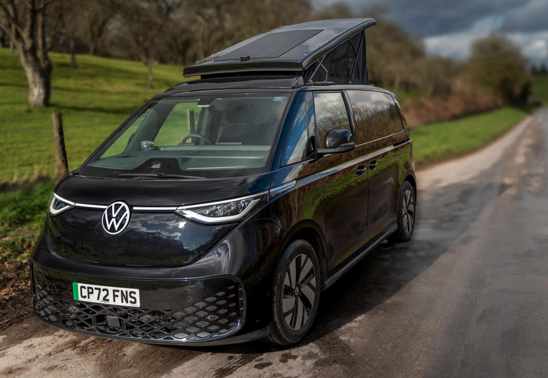 Solarized VW ID Buzz Camper Van Ready To E camp Stealthily Across The UK solarized-vw-id-buzz-camper-van-ready-to-e-camp-stealthily-across-the-uk